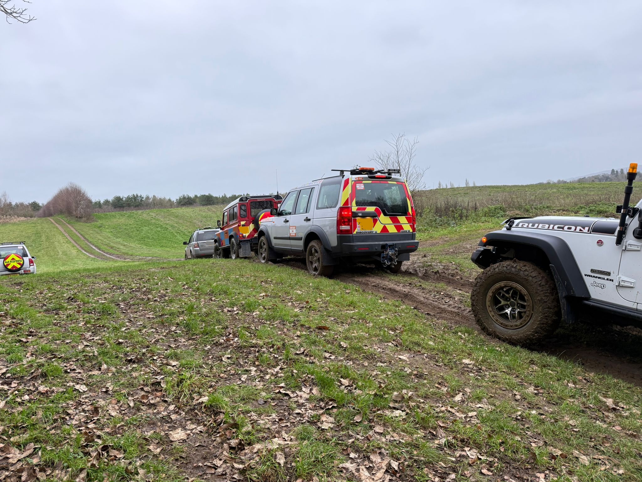 Off Road Training at The Wright Event - South East 4x4 Response